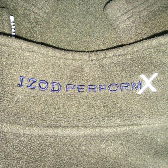 Izod PerformX Men's 1/4 Zip Fleece Pullover - Size M - Picture 2 of 4